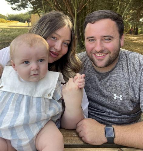 Mum thought baby’s “wonky” eye was adjusting  but it was rare cancer