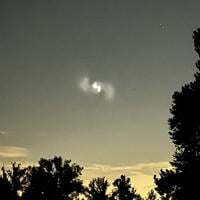 Spiral image in the sky catches local residents’ attention