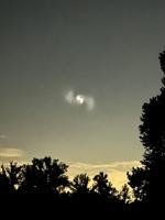 Spiral image in the sky catches local residents’ attention