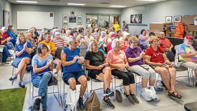 Expo attendees gather for a game of bingo at the 2024 West Side Senior Expo. This year's expo is set for 8 a.m. to noon Wednesday, July 16, at Northwest High School, 6005 Cedar Hill Road, in Cedar Hill.