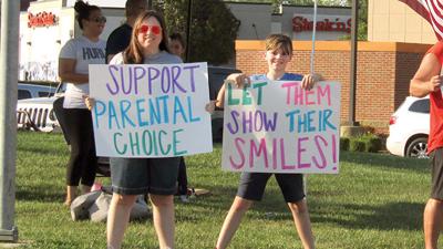 protest against masks