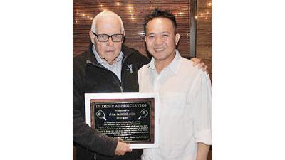 Jim Berger, left, and Tony Hoang.