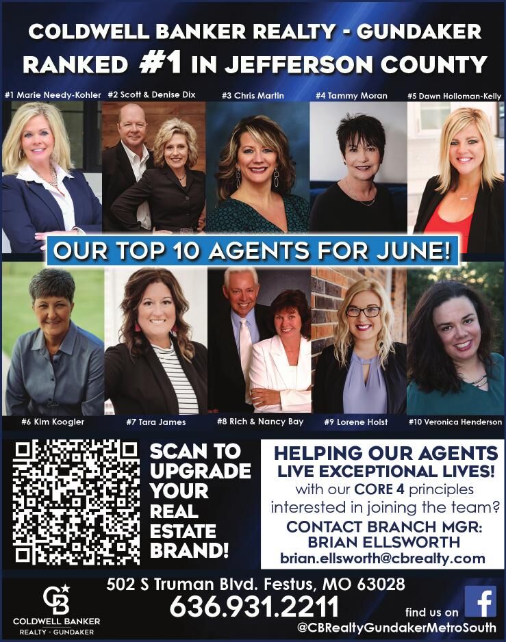 Coldwell Banker Gundaker Office RE July 2021