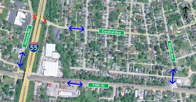MoDOT to close Festus Central Avenue under I-55 this weekend for bridge demolition