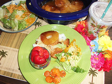 Hawaiian Crockpot Chicken
