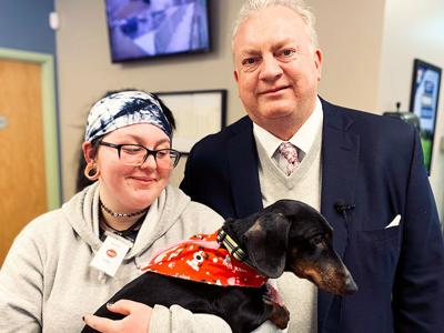 Flcik reunited with owner