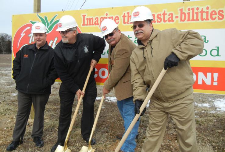 Pasta House ground-breaking