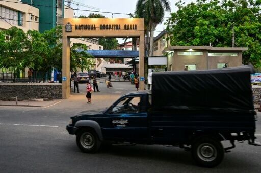 The Iranian crew members were treated at this Sri Lanka hospital