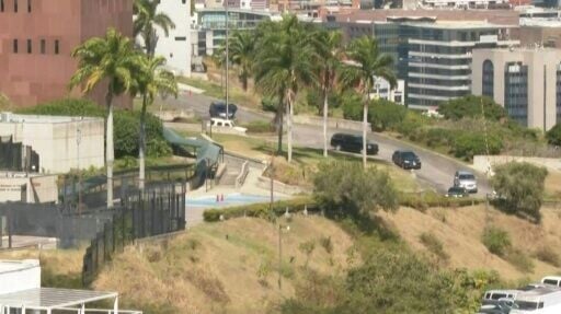 Vehicles depart US embassy in Caracas amid exploratory talks to restore diplomatic ties