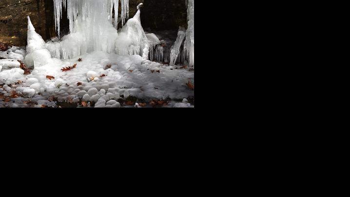 Shirley Henderson of High Ridge won first-place in last year’s Hometown Gems photo contest for a photo taken of ice formations at Don Robinson State Park in Cedar Hill.