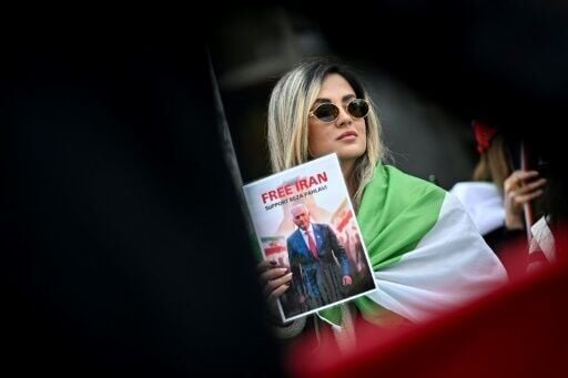 Many protesters came out in support of Reza Pahlavi, the son of the late shah overthrown in Iran's 1979 revolution
