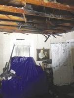 Festus house fire displaces three