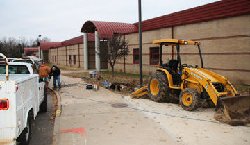 Fox water main break