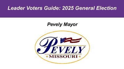 2025 pevely mayor election