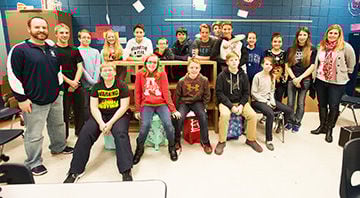 Ridgewood Middle School STEAM class