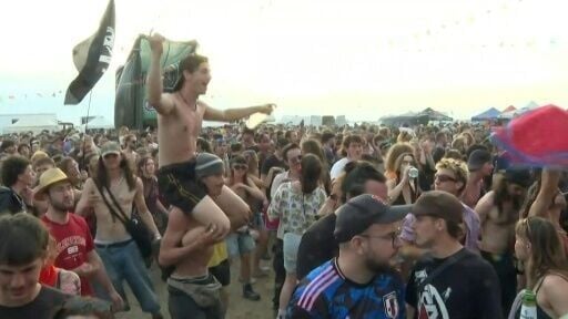 Illegal party at French military site draws up to 40,000 ravers
