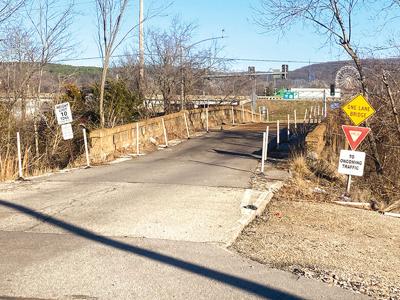 Allenton Bridge in Eureka closed today for repairs