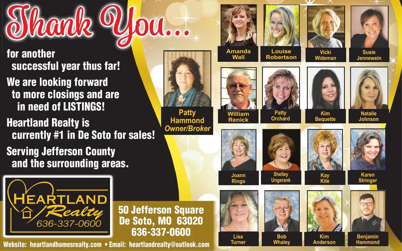 Heartland Realty Thank You Real Estate October 2021
