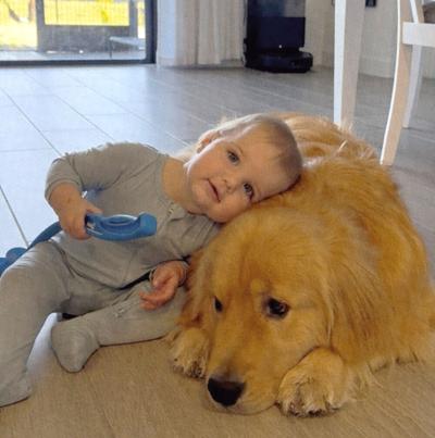 Pet Spot: Tucker good companion for granddaughter