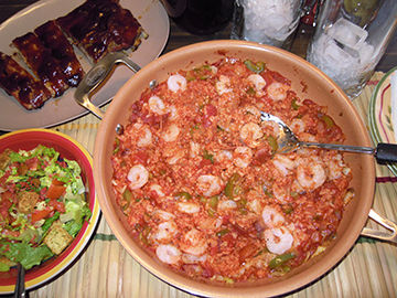 Louisiana Shrimp and Rice