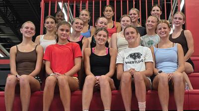 Herculaneum girls cross country team