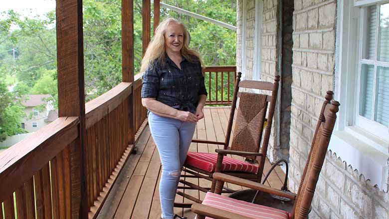 Janet Myers says she soon will list the Old Rock House for sale.