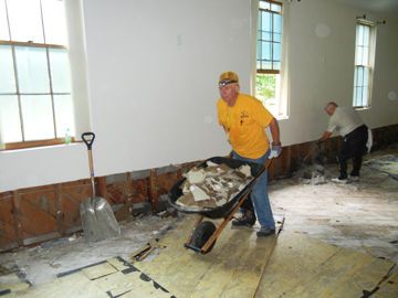 Lebanon Baptist Church flooding