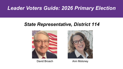 Voters guide: 2026 Primary election state rep dist. 114