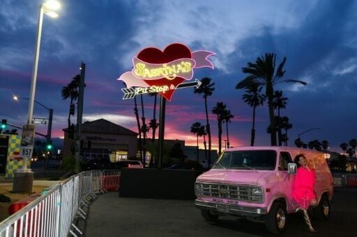 Fans at Coachella were treated to slushies and selfie opportunities at "Sabrina Carpenter's Pit Stop" before the singer's headliner set on Friday