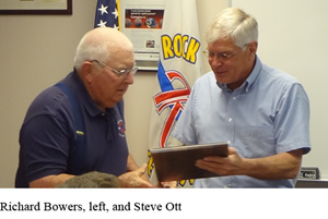 Rock Township Ambulance says farewell to retiring board member Richard E. Bowers, 80 