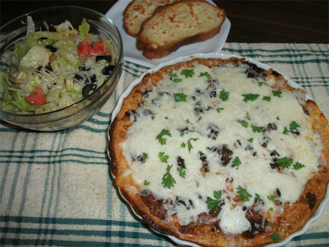 Quick and Easy Lasagna Pie