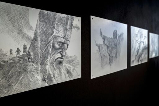 Howe was around 12 when he discovered Tolkein's epic fantasy trilogy 'The Lord of the Rings'