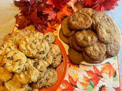 Candy Bar Crunch Cookies, World’s Best Double Chip Cookies