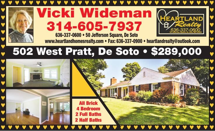 Heartland Realty Vicki Wideman RE July 2021