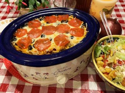 Slow Cooker Pizza