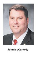 STATE HOUSE DISTRICT 97: Libertarian seeks to prevent McCaherty from fourth House term