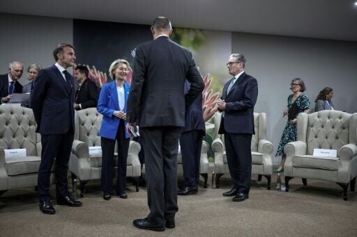 European leaders held a meeting on the sidelines of the G20 summit to discuss Trump's plan for Ukraine