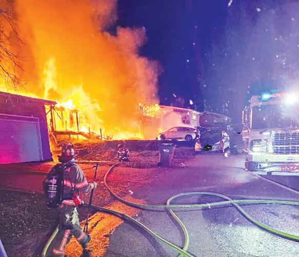 Fire destroys Barnhart home