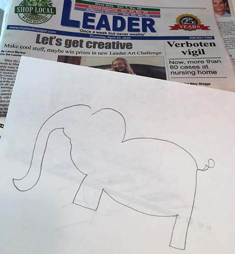 Elephant by Vicki Drake in Arnold MO.JPG