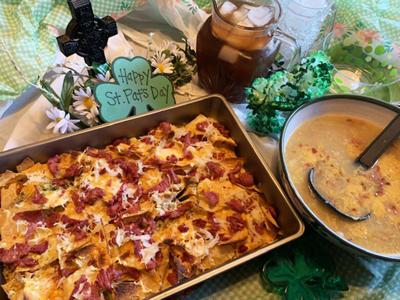 Emerald Isle Nachos, Irish Potato Soup