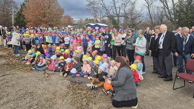 About 400 people on Nov. 18 attended the groundbreaking ceremony for the new Early Childhood Center at St. John’s Lutheran School, 3517 Jeffco Blvd. in Arnold.