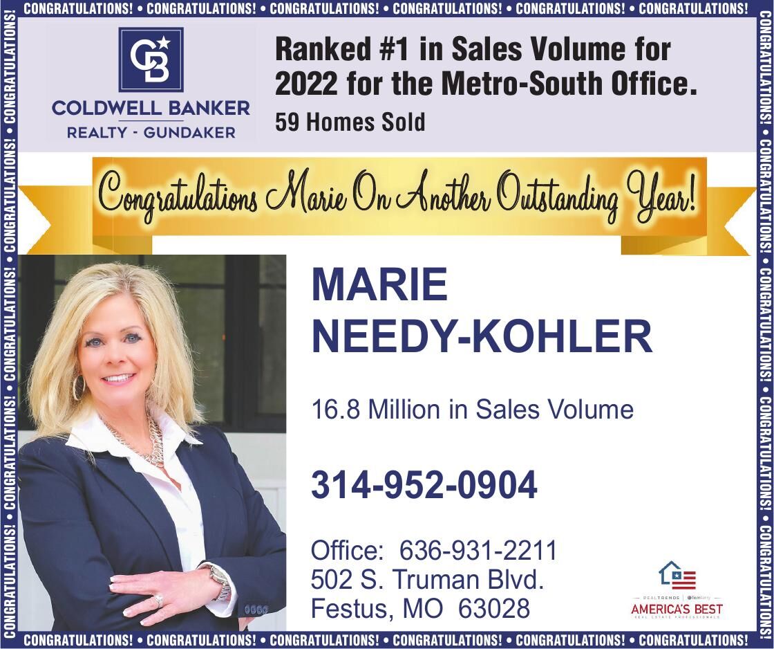 03-02 Coldwell Banker Realty-Gundaker - Needy-Kohler