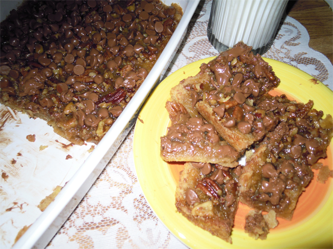 English Toffee Bars
