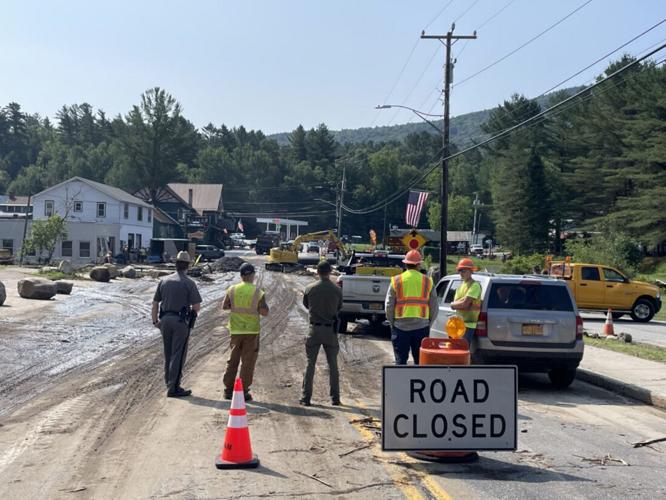 Long Lake hit hard by storm, roads out flood damage reported Top