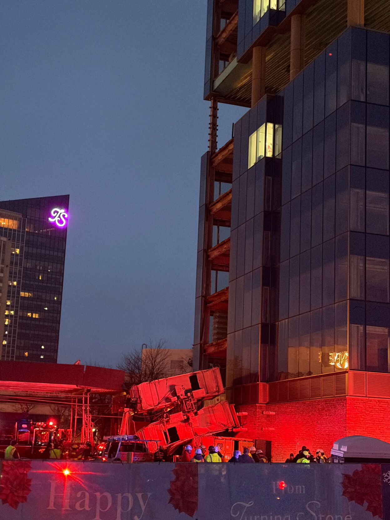 Five injured when construction elevator collapses at Turning Stone Casino