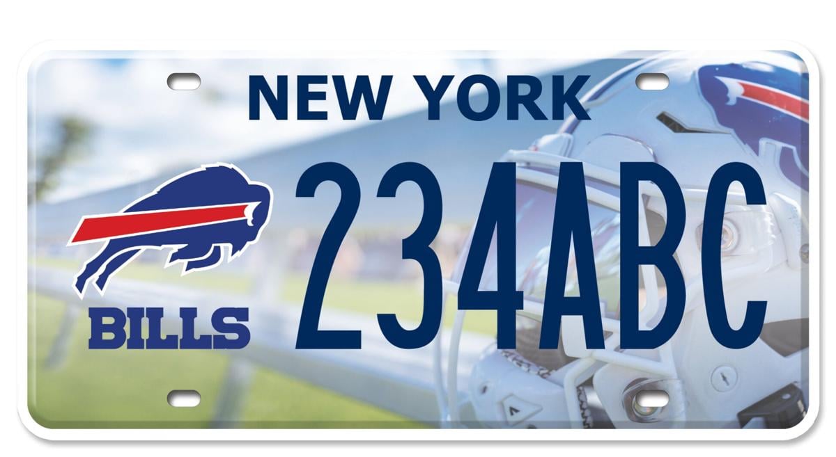 New York State offers Buffalo Bills, Niagara Falls license plates