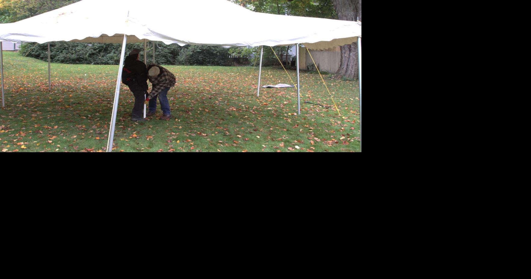 Getting ready for a weekend filled with history in the village of Malone