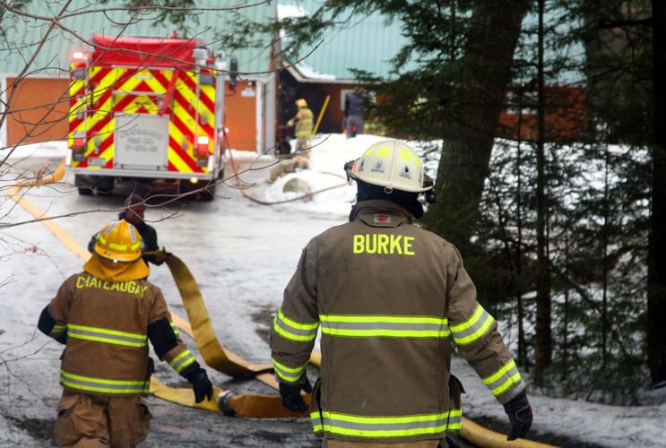 Several fire departments save Chateaugay house Local News