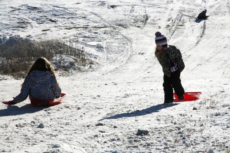 PHOTOS Sledding hill cleared at Malone Rec Park Top Stories