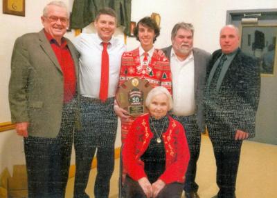 Nathan Roach Chateaugay 2019 Fireman of the Year